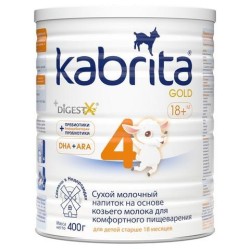 Смесь молочная, Kabrita (Кабрита) 400 г 3 Голд с 12 мес для комфортного пищеварения жестяная банка